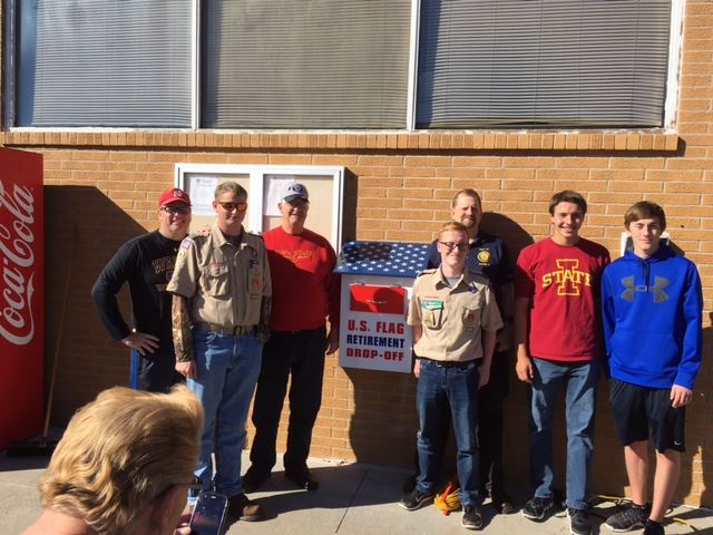 Eagle Scout Flag Drop Box Project